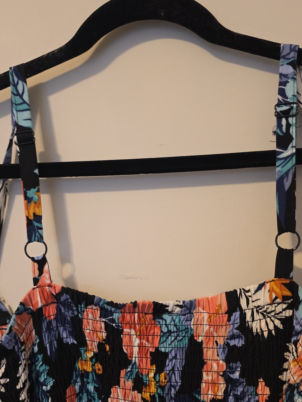 Torrid Smocked Sweetheart Neckline Floral Sundress - Picture 6 of 10